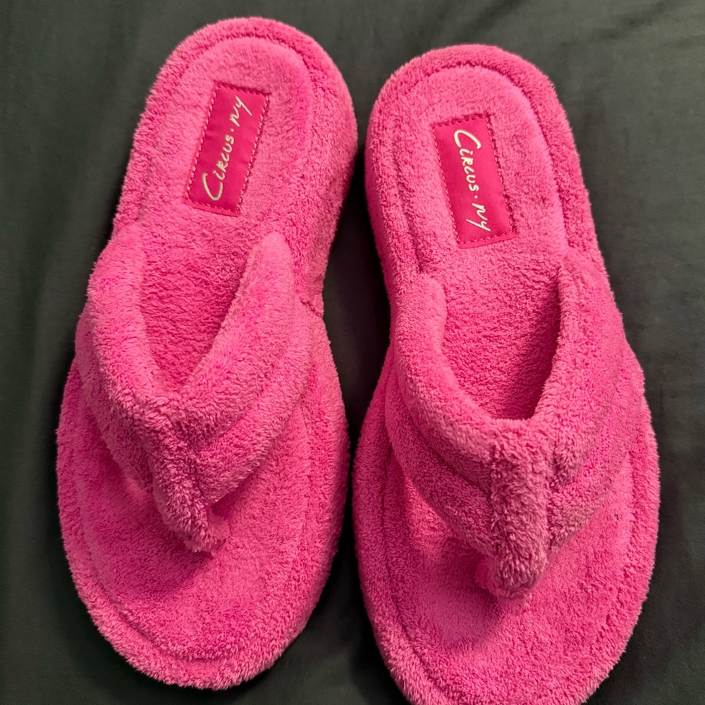 Circus by Sam Edelman Bright Pink Flip Flop Sandals